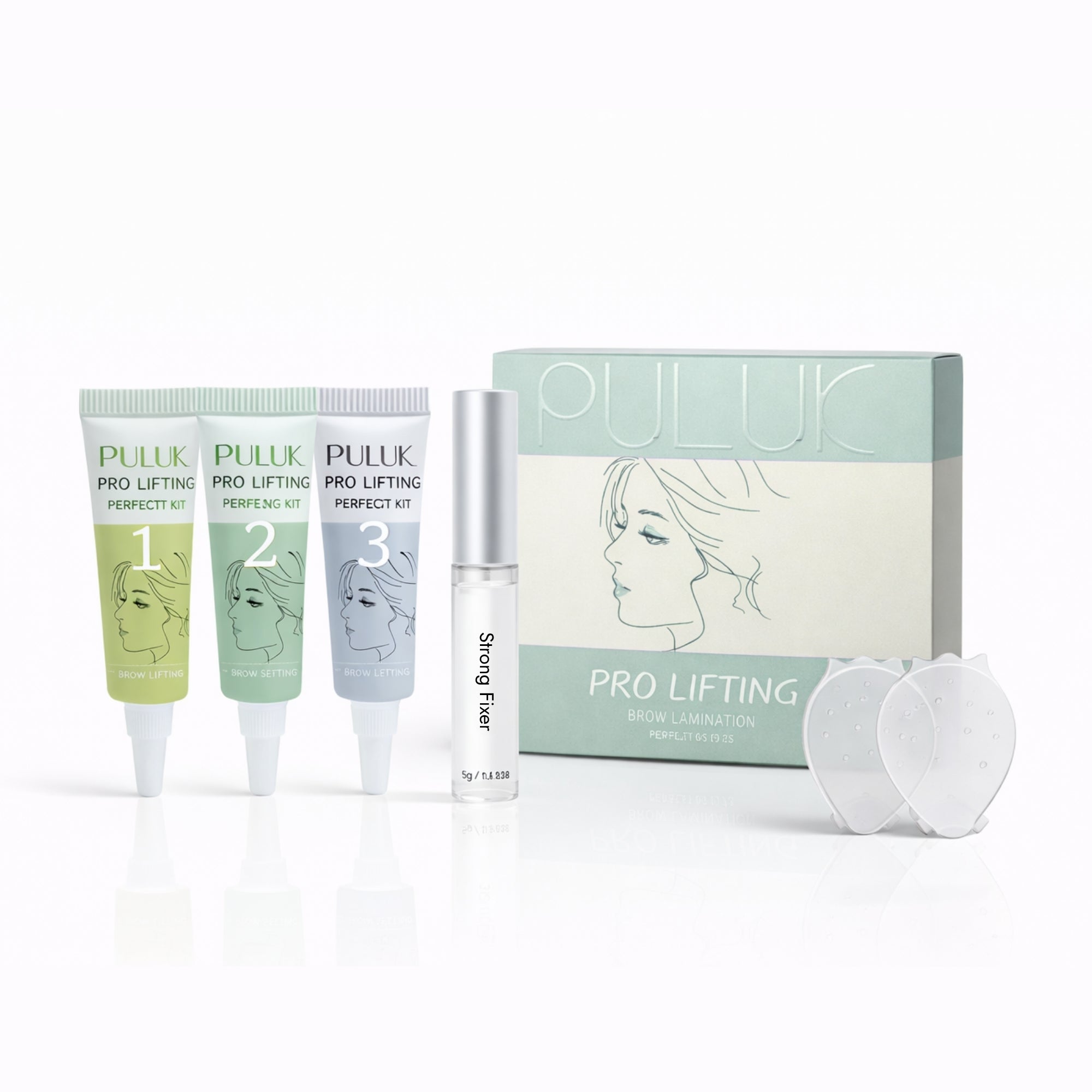 PULUK Pro Lifting Brow Lamination Kit | Professional Brow Lamination System